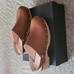 J Crew Wooden Clogs